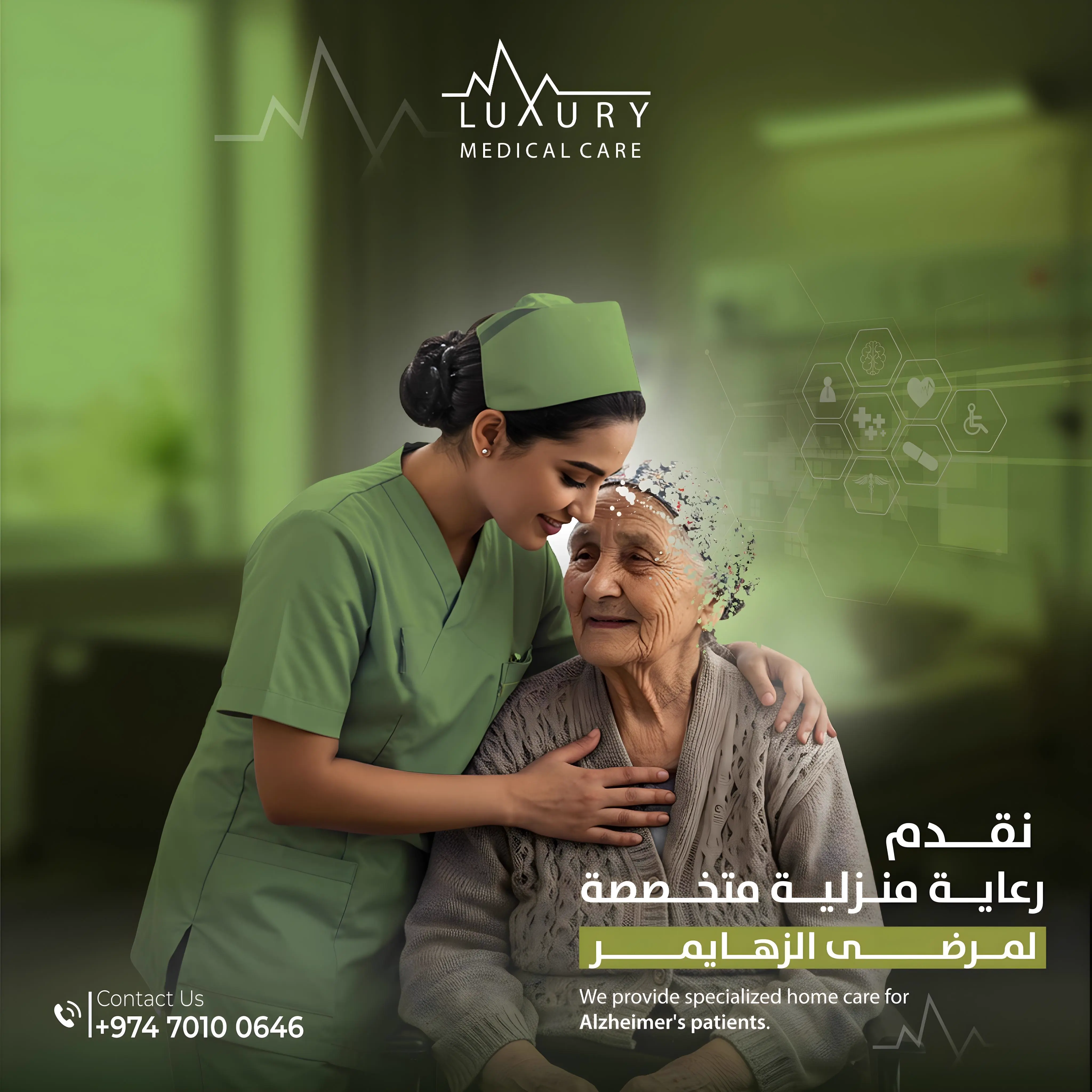 Social media posts for medical project