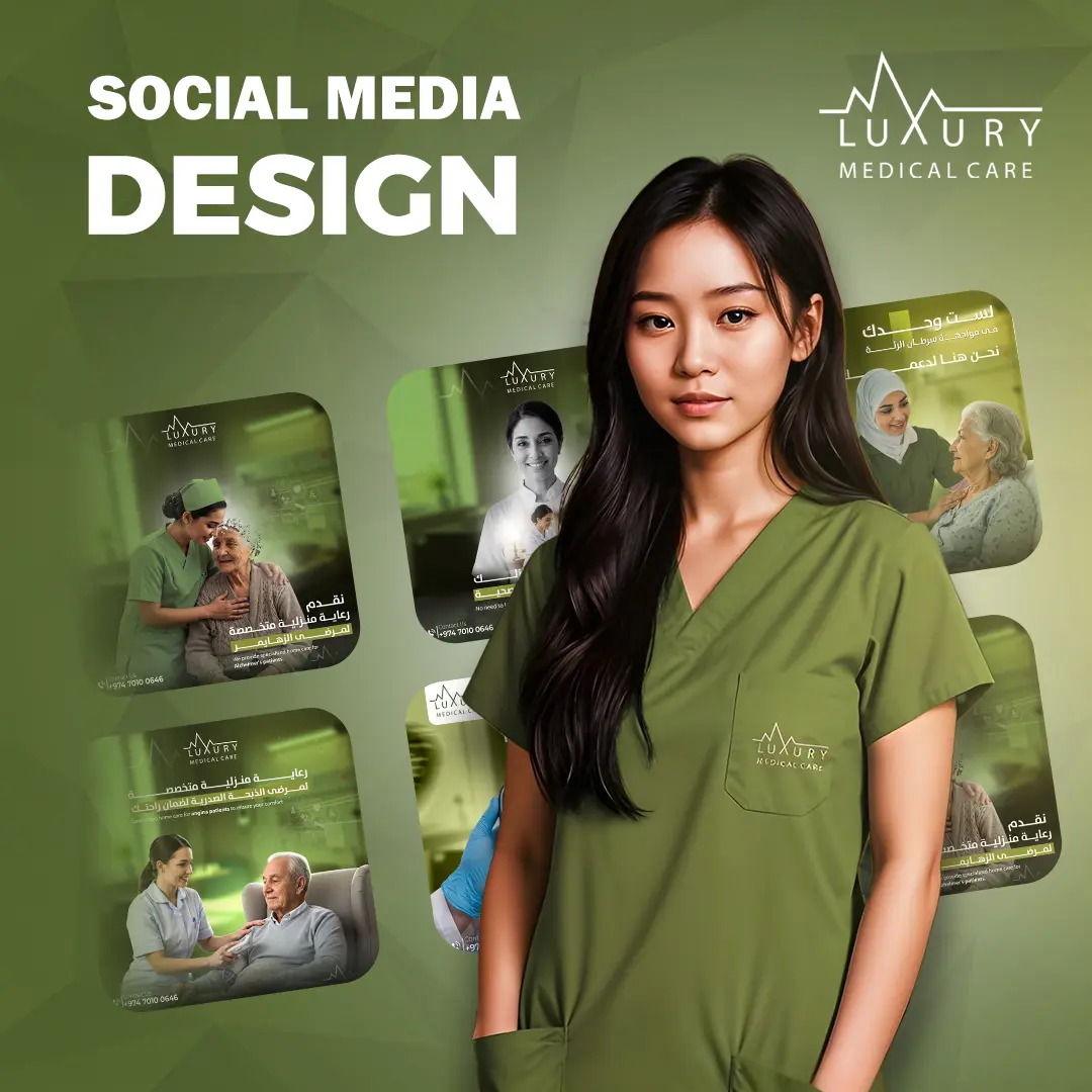 Social media posts for medical project